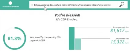 Включаємо gzip стиснення в wordpress, все про wordpress