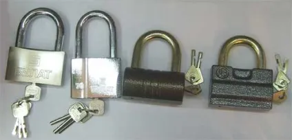Висячі замки, види і особливості (види) Висячі замки, види і особливості