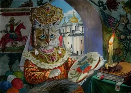 Військові (і не тільки) коти художника олександра Завалій (коти) Військові (і не тільки) коти художника олександра Завалій