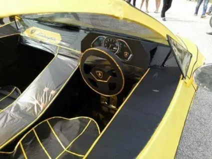 У малайзії зробили копію lamborghini з паперу, приколи гумор дратуте
