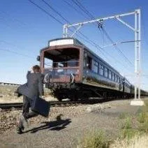 Уві сні спізнюватися на потяг (спізнюватися) Уві сні спізнюватися на потяг