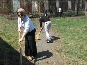 У школі пройшов суботник!
