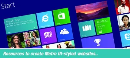 Все, що потрібно для створення веб-сайтів в стилі інтерфейсу metro в windows 8 (створення веб-сайтів в стилі інтерфейсу metro в windows 8) Все, що потрібно для створення веб-сайтів в стилі інтерфейсу metro в windows 8