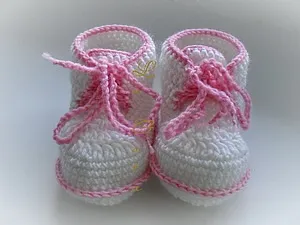В'яжемо пінетки «черевички» - ярмарок майстрів - ручна робота, handmade (мк) В'яжемо пінетки «черевички» - ярмарок майстрів - ручна робота, handmade
