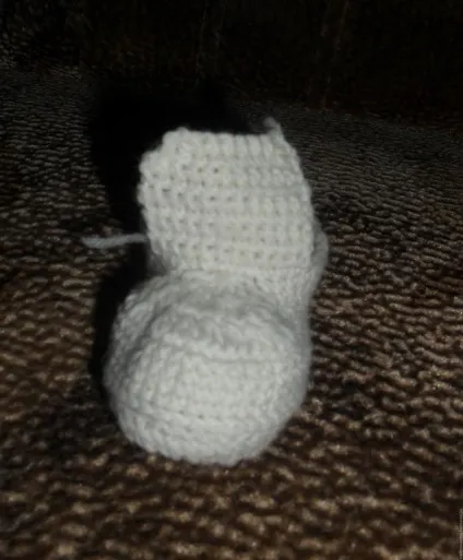 В'яжемо пінетки «черевички» - ярмарок майстрів - ручна робота, handmade (моєму випадку загальної) В'яжемо пінетки «черевички» - ярмарок майстрів - ручна робота, handmade