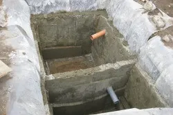 Яма для каналізації пристрій і обслуговування (обслуговування) Яма для каналізації пристрій і обслуговування