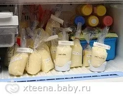 Зберігання та використання сцеженного грудного молока (і) Зберігання та використання сцеженного грудного молока