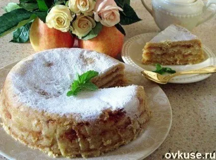 Яблучний торт - прості рецепти