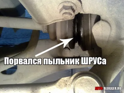 Хрускіт при повороті, автоблог