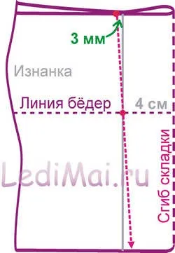 Спідниця в складку для дівчинки (спідниця) Спідниця в складку для дівчинки