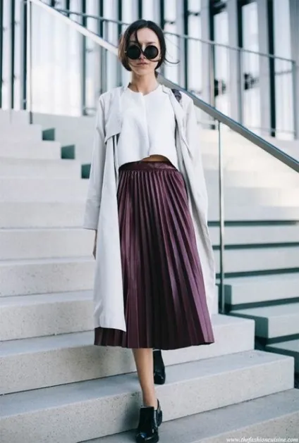 Спідниця плісе 20 ефектних ідей, trendy-u (спідниця плісе купити) Спідниця плісе 20 ефектних ідей, trendy-u