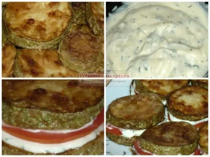 Закуска з кабачків з помідорами покроковий рецепт з фото (рецепт) Закуска з кабачків з помідорами покроковий рецепт з фото