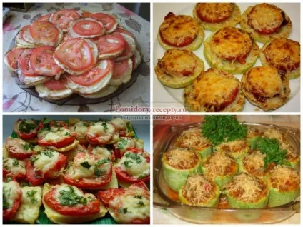 Закуска з кабачків з помідорами покроковий рецепт з фото (покроковий) Закуска з кабачків з помідорами покроковий рецепт з фото