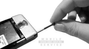 Заміна сенсора на телефоні sony-ericsson g700 (g700) Заміна сенсора на телефоні sony-ericsson g700