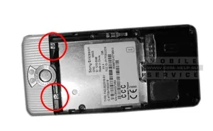 Заміна сенсора на телефоні sony-ericsson g700 (g700) Заміна сенсора на телефоні sony-ericsson g700