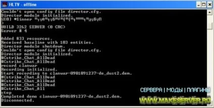 Запис демки через hltv proxy - все для вашого cs сервера (наприклад) Запис демки через hltv proxy - все для вашого cs сервера