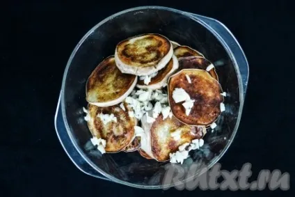 Запіканка з баклажанами, помідорами і картоплею - рецепт з фото