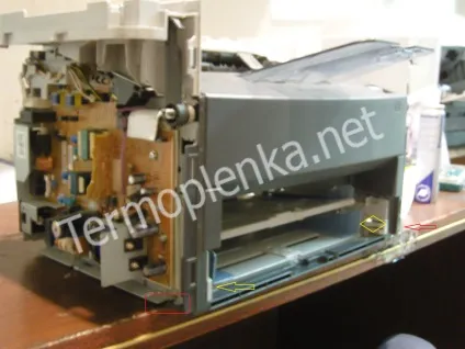 Заміна термоплівка, ролика захоплення, гальмівної площадки hp laserjet 3020 mfp (заміна) Заміна термоплівка, ролика захоплення, гальмівної площадки hp laserjet 3020 mfp