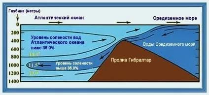 Чому не змішуються води атлантичного океану і Середземного моря зустрічаючись в гібралтарському (чому) Чому не змішуються води атлантичного океану і Середземного моря зустрічаючись в гібралтарському
