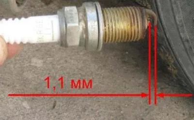 Зазор в свічках запалювання - основні моменти (запалювання) Зазор в свічках запалювання - основні моменти
