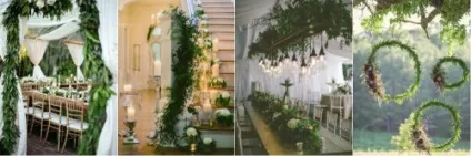Зелене весілля фото, оформлення (весілля зеленому кольорі) Зелене весілля фото, оформлення