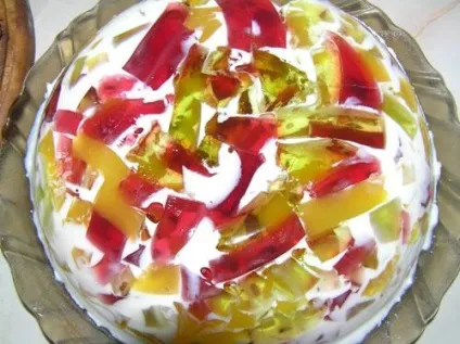 Желейний торт, рецепти тортів (желейний) Желейний торт, рецепти тортів