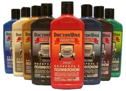 Рідкі поліролі для кузова автомобіля (кузова) Рідкі поліролі для кузова автомобіля