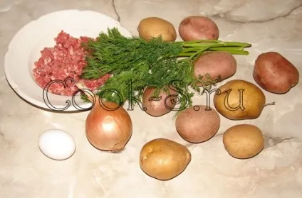 Зрази картопляні з м'ясом - покроковий рецепт з фото (рецепт) Зрази картопляні з м'ясом - покроковий рецепт з фото