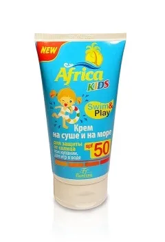 Africa kids floresan spf 50 сонцезахисний крем інструкція із застосування, ціна, відгуки, опис