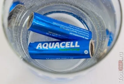 Aquacell - батарейки, активуються водою (водою) Aquacell - батарейки, активуються водою