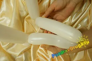 Бантик з кульок - як зробити своїми руками
