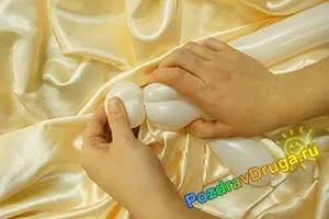 Бантик з кульок - як зробити своїми руками