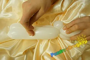 Бантик з кульок - як зробити своїми руками