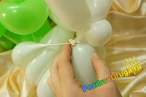Бантик з кульок - як зробити своїми руками