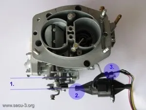 Автоподсос на карбюратор мпсз secu-3t (карбюратор) Автоподсос на карбюратор мпсз secu-3t