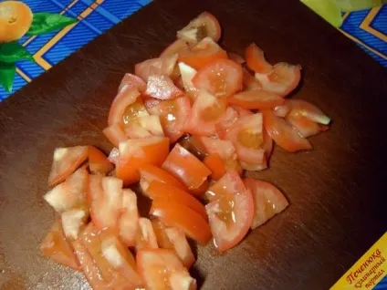 Бабушкін салат з помідорами і солоними огірками (покроковий рецепт з фото) (салат) Бабушкін салат з помідорами і солоними огірками (покроковий рецепт з фото)