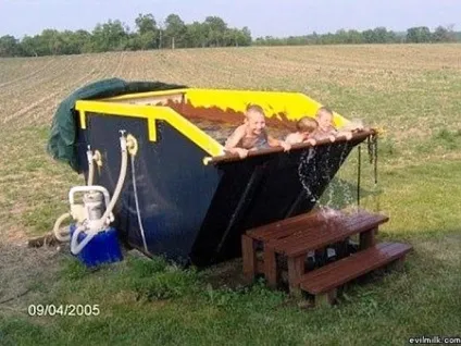 Басейн своїми руками з підручних засобів (соціальна мережа будівельний портал академія домоволодіння) Басейн своїми руками з підручних засобів