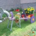 Вироби з шин для саду (42 фото) відео-інструкція як зробити своїми руками, особливо виробів,