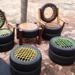 Вироби з шин для саду (42 фото) відео-інструкція як зробити своїми руками, особливо виробів,