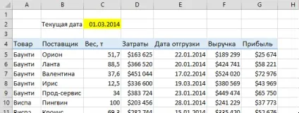 Підсвічування дат і термінів