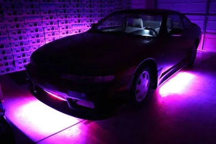 Підсвічування автомобіля неоном - що може бути цікавіше (підсвічування) Підсвічування автомобіля неоном - що може бути цікавіше