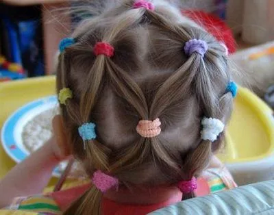 Швидкі зачіски в садок на кожен день, фото (швидкі) Швидкі зачіски в садок на кожен день, фото