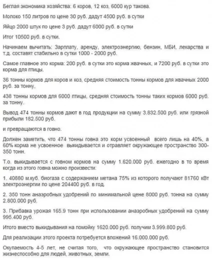 Біогаз з гною наскільки вигідно і як зробити (гною) Біогаз з гною наскільки вигідно і як зробити