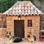 Будка для собак своїми руками (55 фото) незвичайні будиночки, рублений з дерева, свій навіс, як (руками) Будка для собак своїми руками (55 фото) незвичайні будиночки, рублений з дерева, свій навіс, як