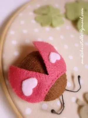 Божа корівка з фетру своїми руками як зшити іграшку, виріб (hand made) Божа корівка з фетру своїми руками як зшити іграшку, виріб