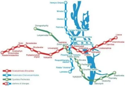 Чим примітні станції київського метро (станції) Чим примітні станції київського метро