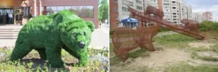 Дачні фігури з кущів і трави своїми руками (руками) Дачні фігури з кущів і трави своїми руками
