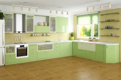 Колірна гамма кухні (59 фото) з пластика як підібрати своїми руками, відео-інструкція по (фото) Колірна гамма кухні (59 фото) з пластика як підібрати своїми руками, відео-інструкція по