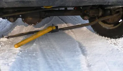 Демпфер на уаз патріот для гасіння коливань і биття керма (патріот) Демпфер на уаз патріот для гасіння коливань і биття керма