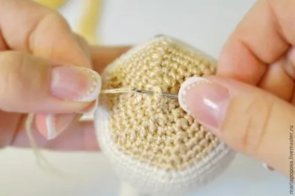 Робимо волосся в'язаній ляльці - ярмарок майстрів - ручна робота, handmade (для дівчинки) Робимо волосся в'язаній ляльці - ярмарок майстрів - ручна робота, handmade